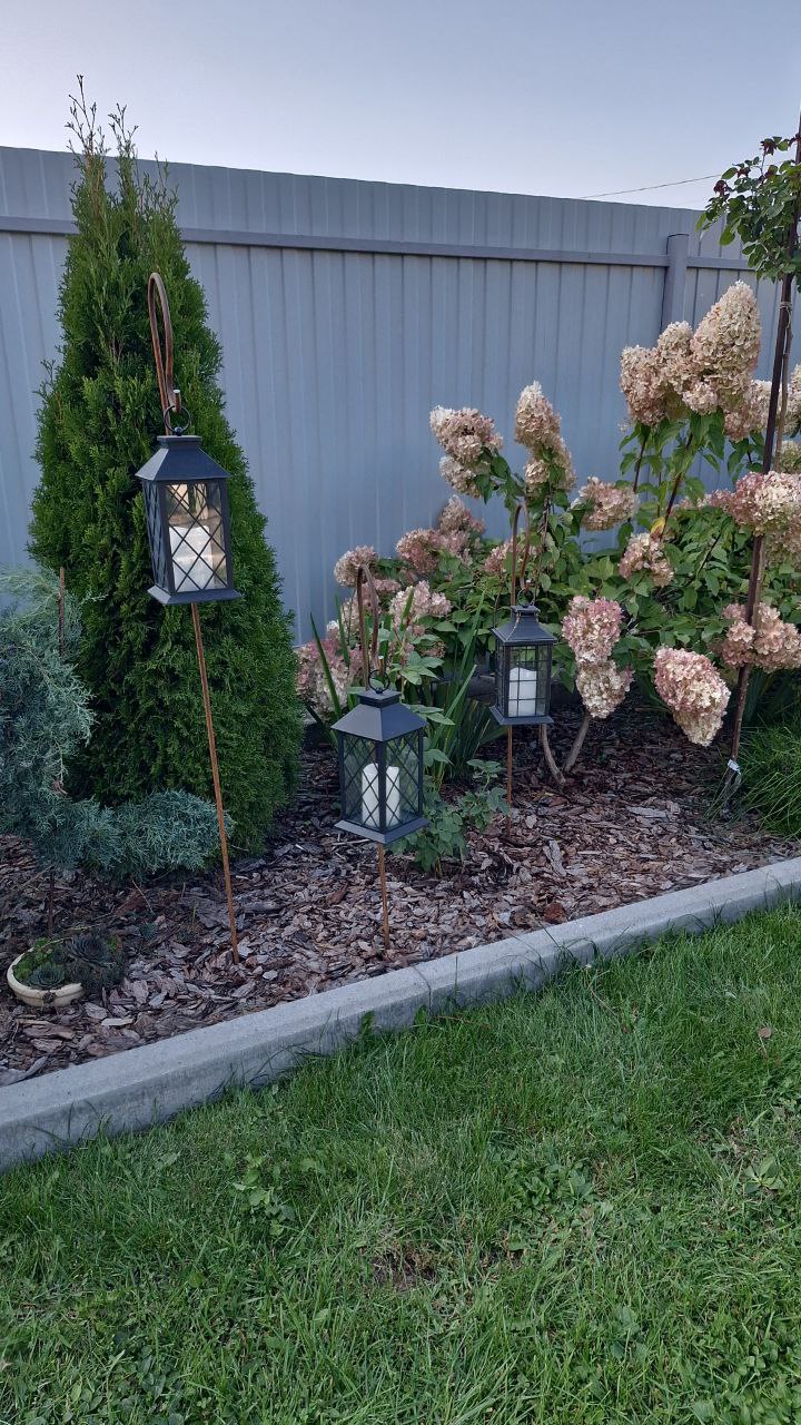 Опора "Подвес" — металлическая декор для сада для пруток растений